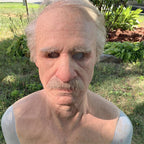Realistic Latex Face Mask, Full-Head Costume Mask for Cosplay & Events-Ridorn