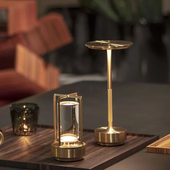 Rechargeable Aluminum Touch Table Lamp | Ridorn-Table Lamp-Ridorn