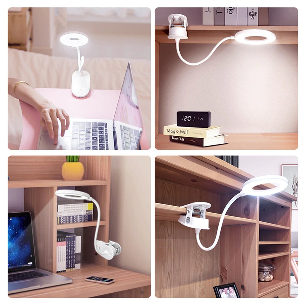 Rechargeable Clip-On LED Reading Lamp | Ridorn-Table Lamp-Ridorn