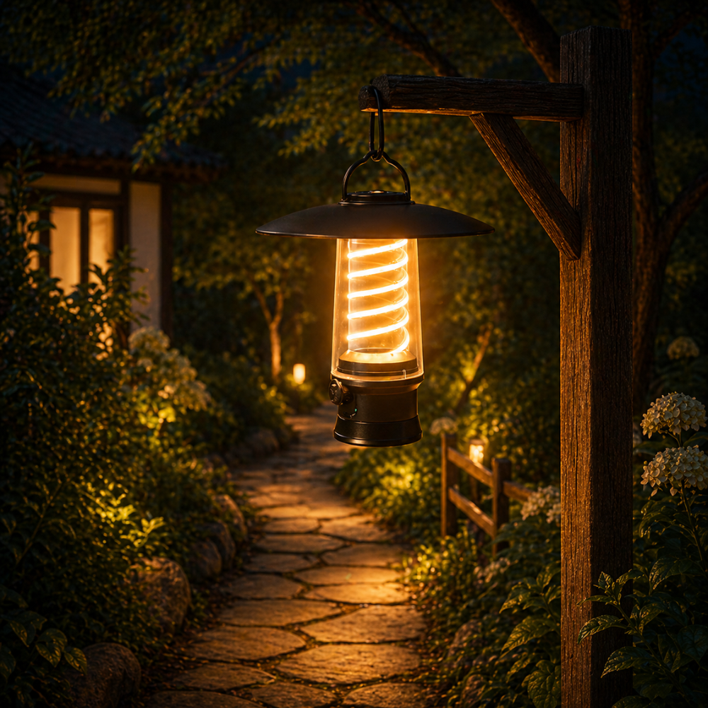 Rechargeable Portable Lantern with Adjustable Warm Light | Ridorn