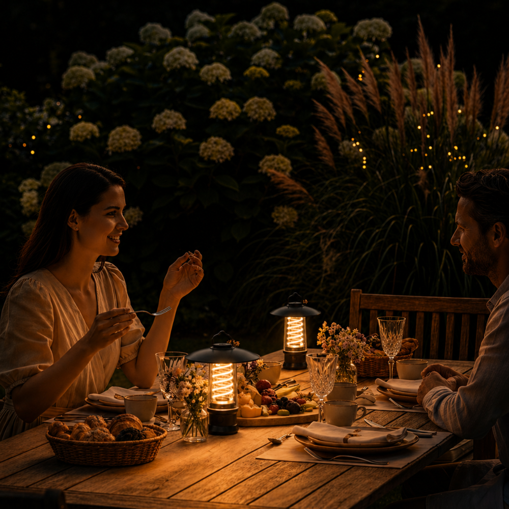 Rechargeable Portable Lantern with Adjustable Warm Light | Ridorn