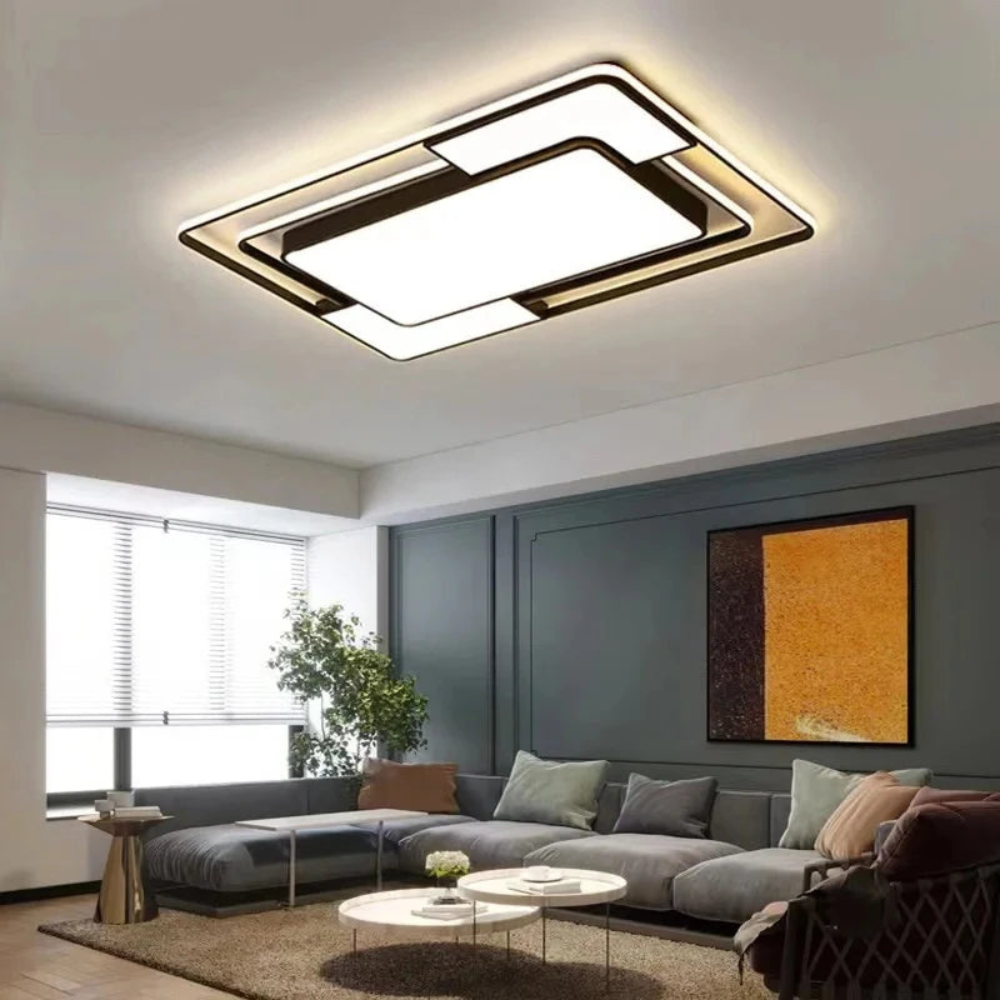 Sleek Remote-Controlled LED Ceiling Light for Modern Spaces | Ridorn