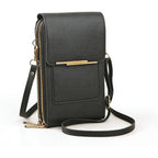 RFID Blocking Phone Bag, Anti-Theft Crossbody Wallet Purse with Shoulder Strap-Ridorn