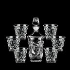Ridgeana Crystal Glass Wine Set-Whisky Glasses-Ridorn