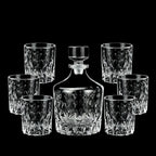 Ridgeana Crystal Glass Wine Set-Whisky Glasses-Ridorn