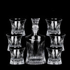 Ridgeana Crystal Glass Wine Set-Whisky Glasses-Ridorn