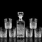 Ridgeana Crystal Glass Wine Set-Whisky Glasses-Ridorn