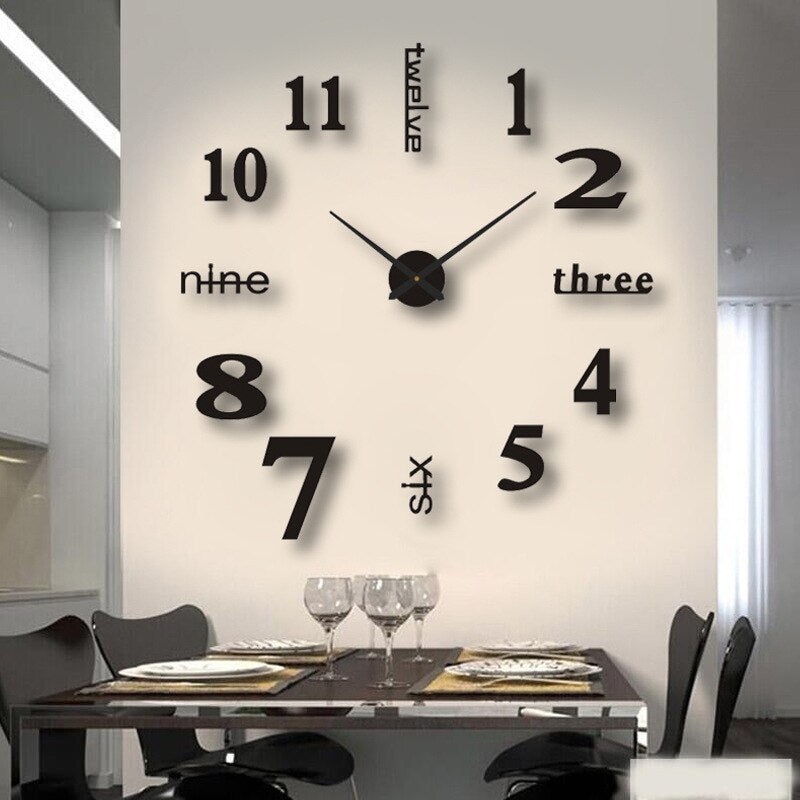 Unique 40 cm Decorative Wall Clock with Quartz Movement | Ridorn