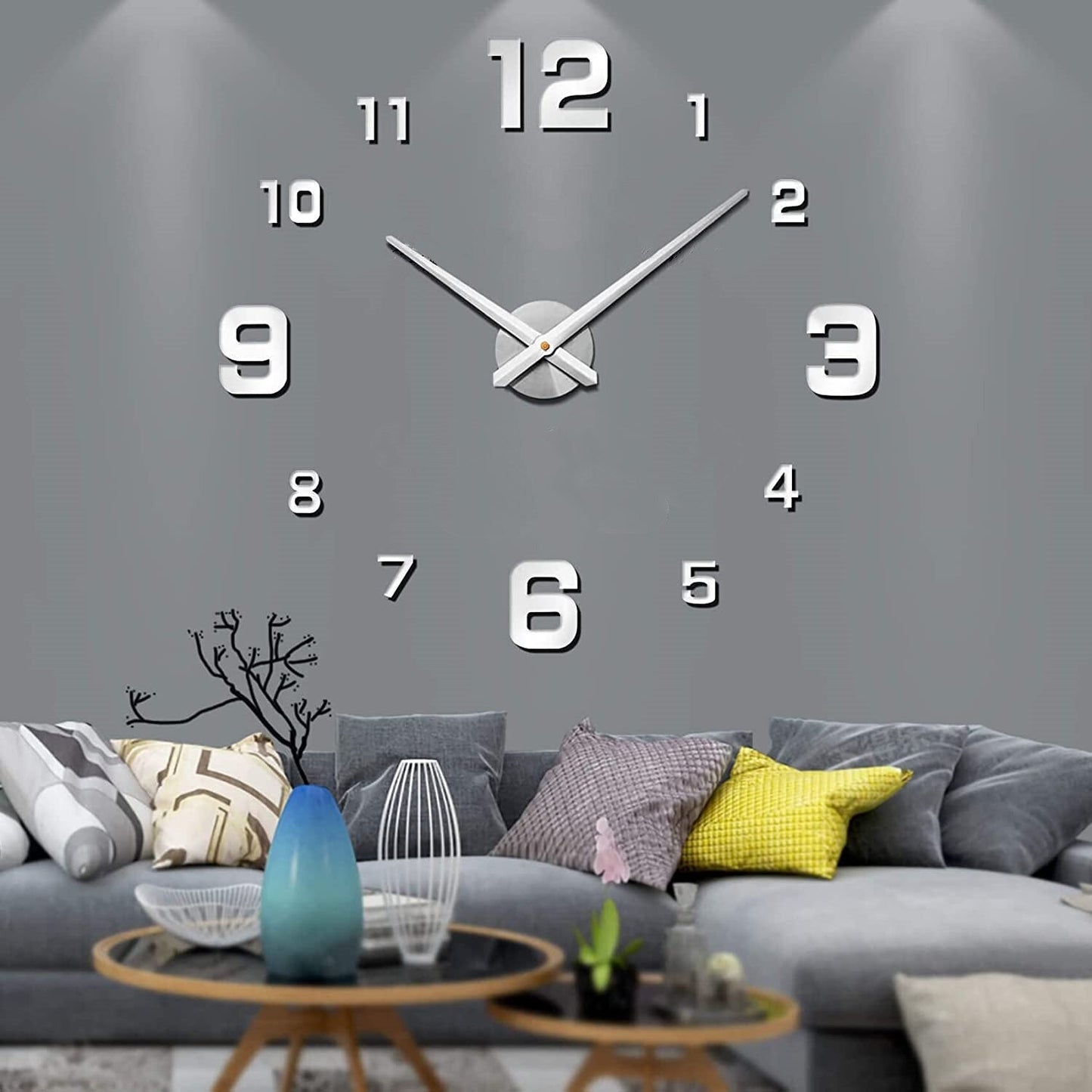 Unique 40 cm Decorative Wall Clock with Quartz Movement | Ridorn