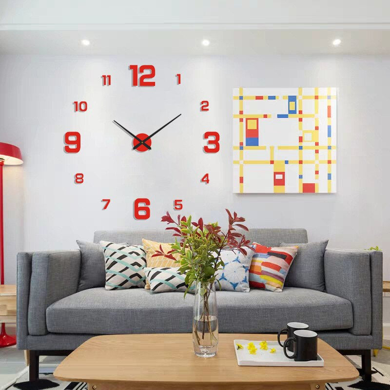 Unique 40 cm Decorative Wall Clock with Quartz Movement | Ridorn