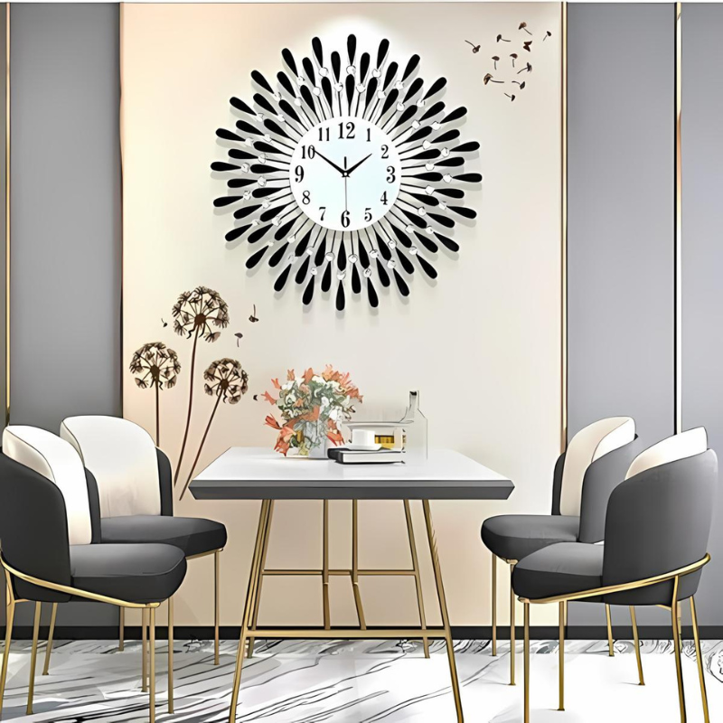 Elegant Large Wall Clock for Upscale Home Decor | Ridorn