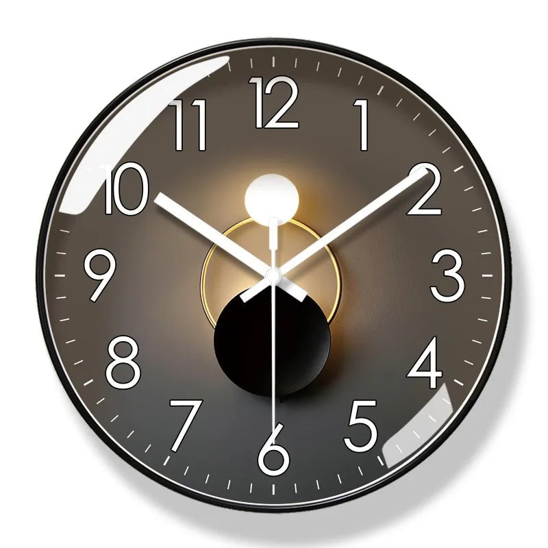 Modern Luxury Round Wall Clock for Serene Spaces | Ridorn