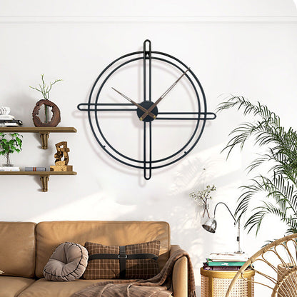 23-Inch Nordic Decorative Wall Clock for Living Room | Ridorn