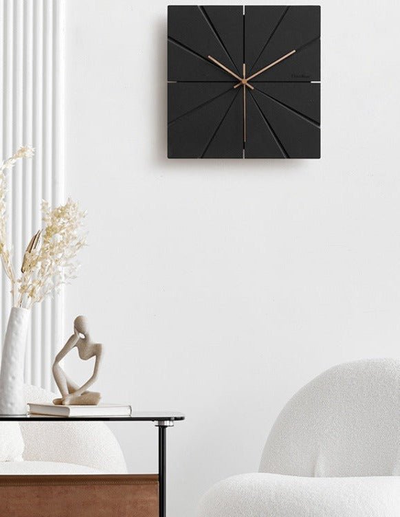 Minimalist Silent Wall Clock for Modern Home Decor | Ridorn