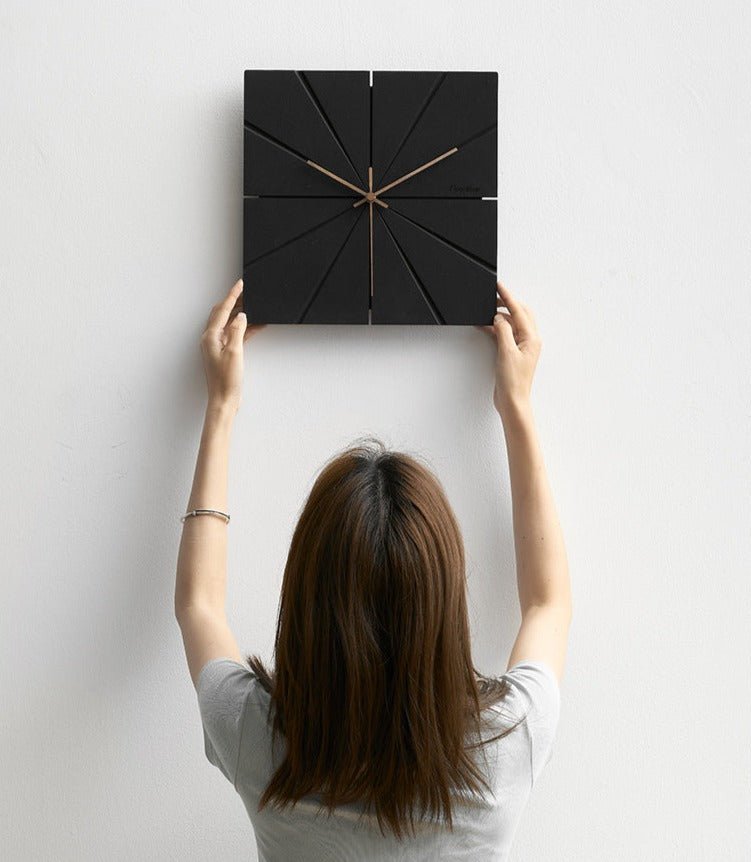 Minimalist Silent Wall Clock for Modern Home Decor | Ridorn