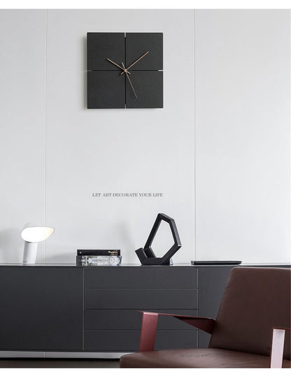 Minimalist Silent Wall Clock for Modern Home Decor | Ridorn