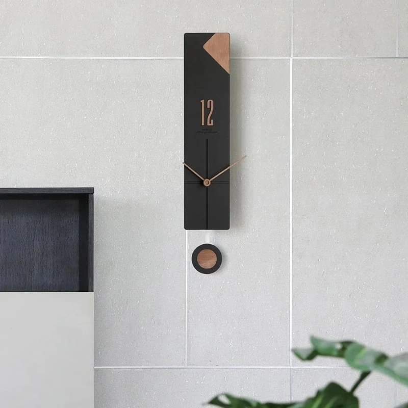Minimalist Rectangular Wall Clock for Home Decor | Ridorn