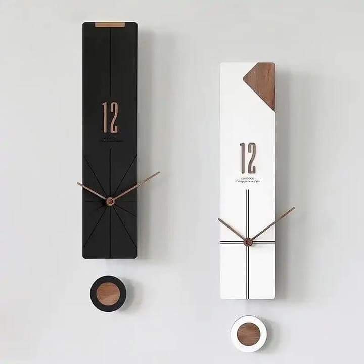 Minimalist Rectangular Wall Clock for Home Decor | Ridorn