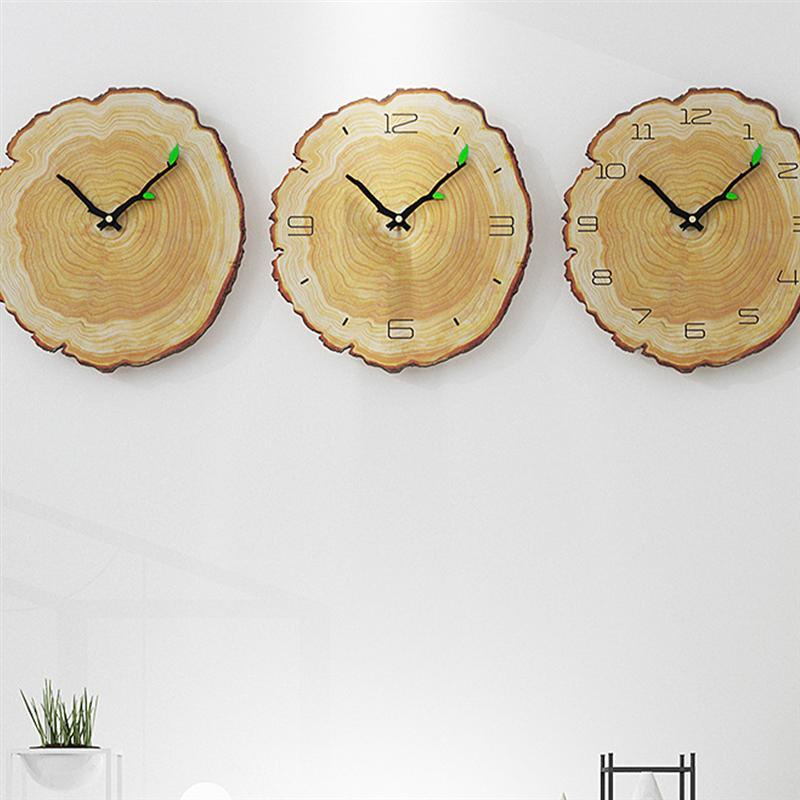 Elegant Annual Rings Wall Clock for Home and Office Decor | Ridorn