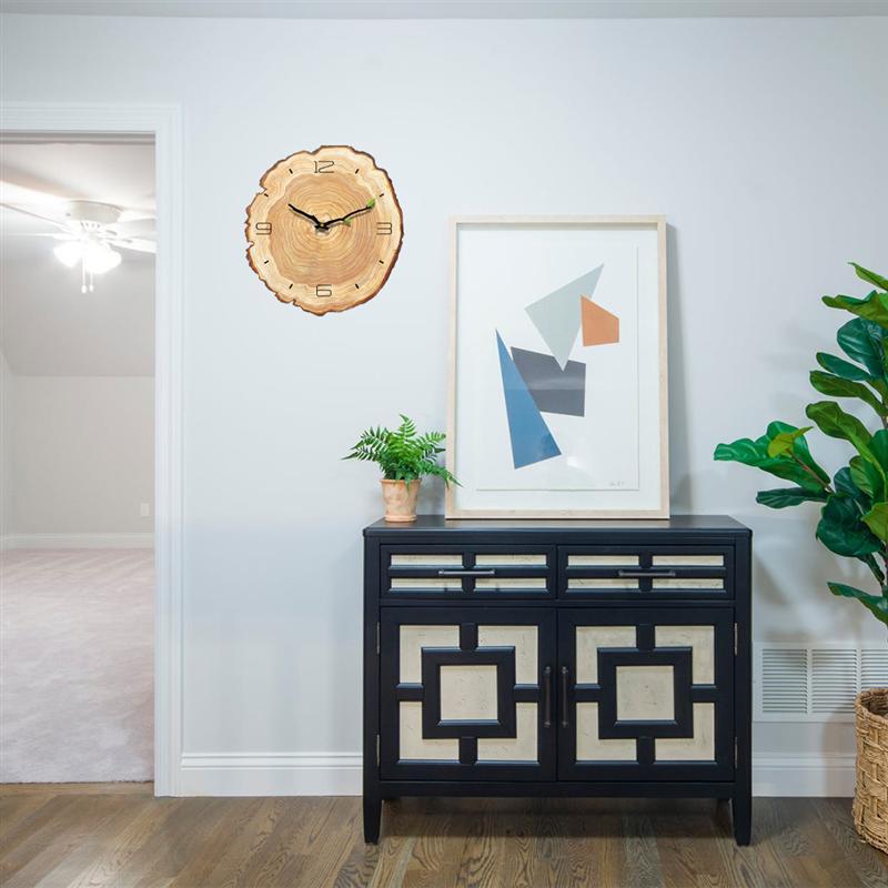 Elegant Annual Rings Wall Clock for Home and Office Decor | Ridorn