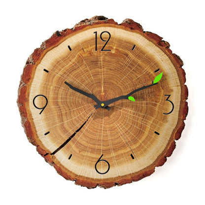 Elegant Annual Rings Wall Clock for Home and Office Decor | Ridorn