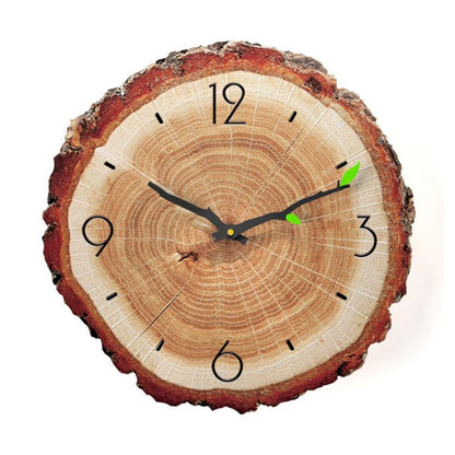 Elegant Annual Rings Wall Clock for Home and Office Decor | Ridorn