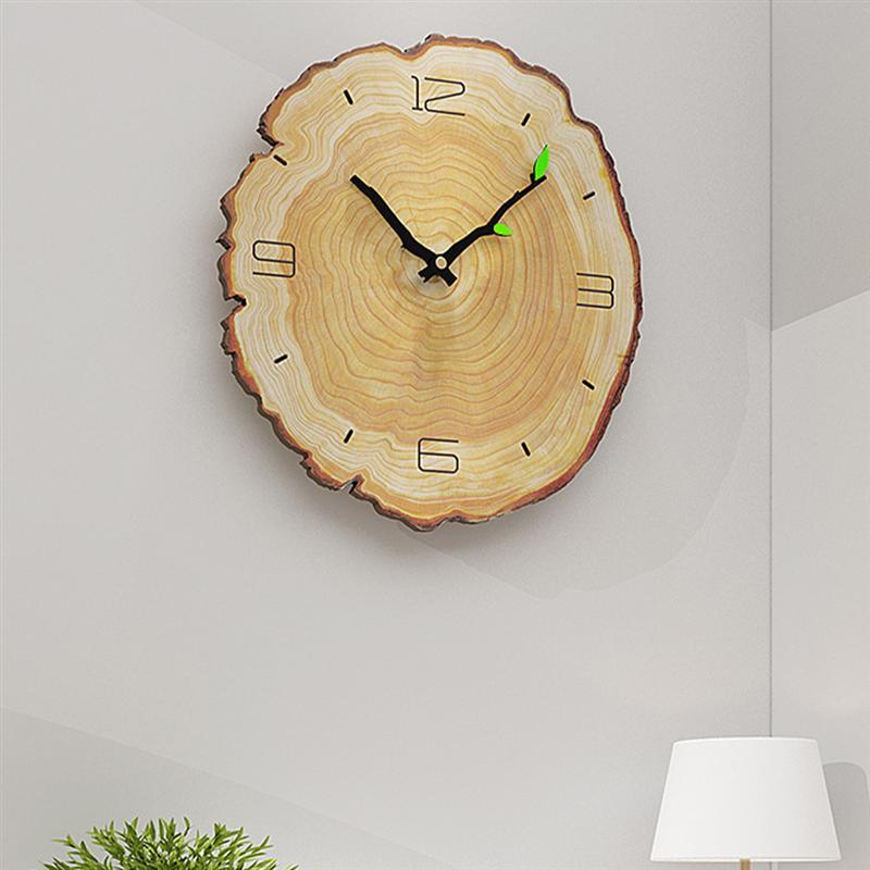 Elegant Annual Rings Wall Clock for Home and Office Decor | Ridorn