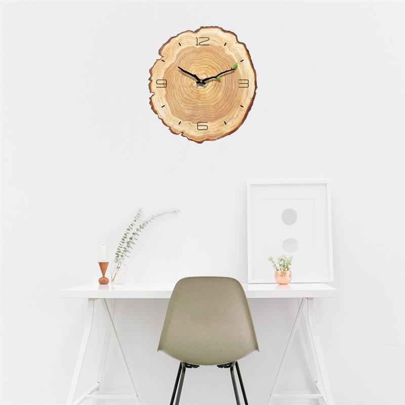 Elegant Annual Rings Wall Clock for Home and Office Decor | Ridorn