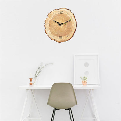 Elegant Annual Rings Wall Clock for Home and Office Decor | Ridorn