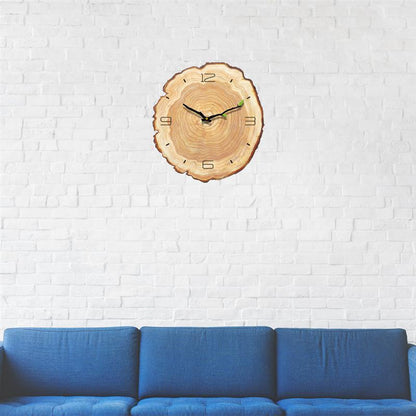 Elegant Annual Rings Wall Clock for Home and Office Decor | Ridorn