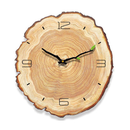 Elegant Annual Rings Wall Clock for Home and Office Decor | Ridorn
