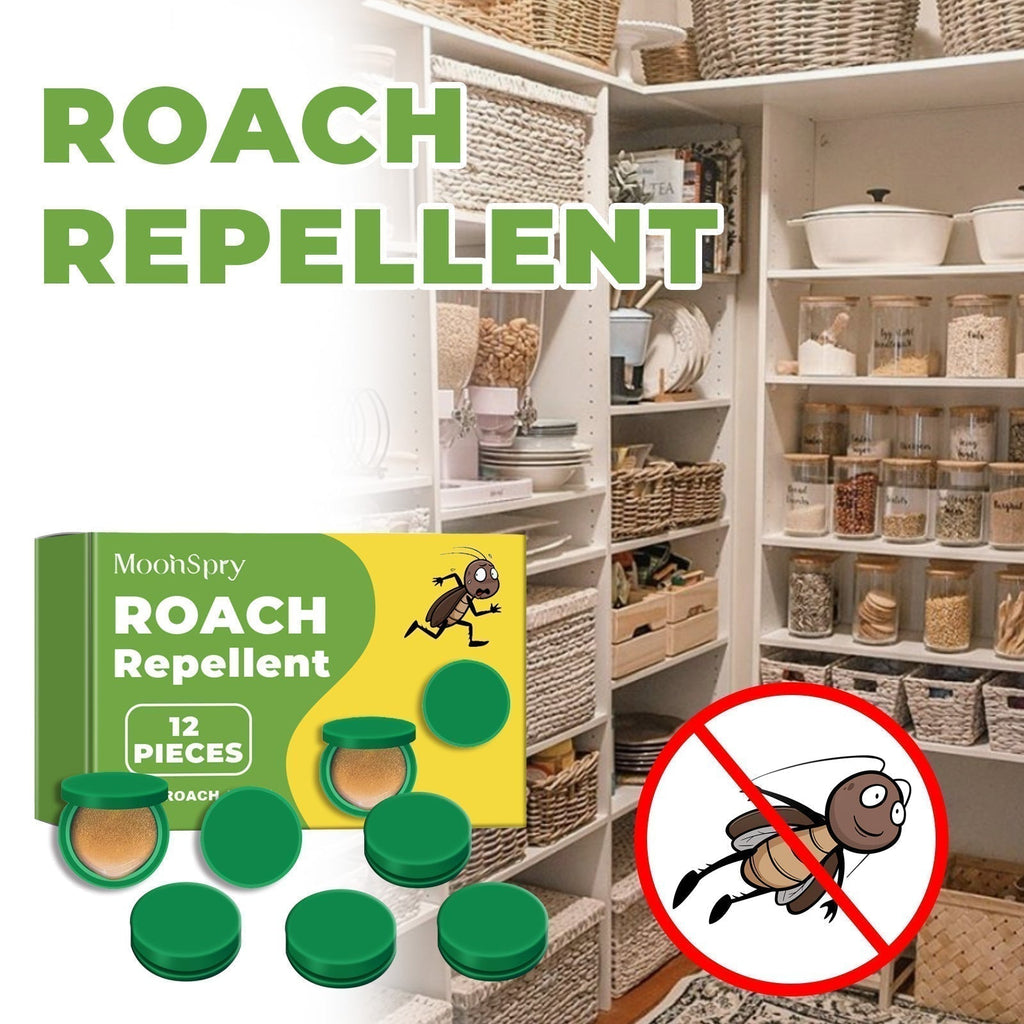 Roach Bait Discs, Indoor Cockroach Control Stations for Home Pest Defense-Ridorn