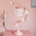 Rose Table Lamp, Elegant Flower Accent Light for Bedroom & Living Room-Ridorn