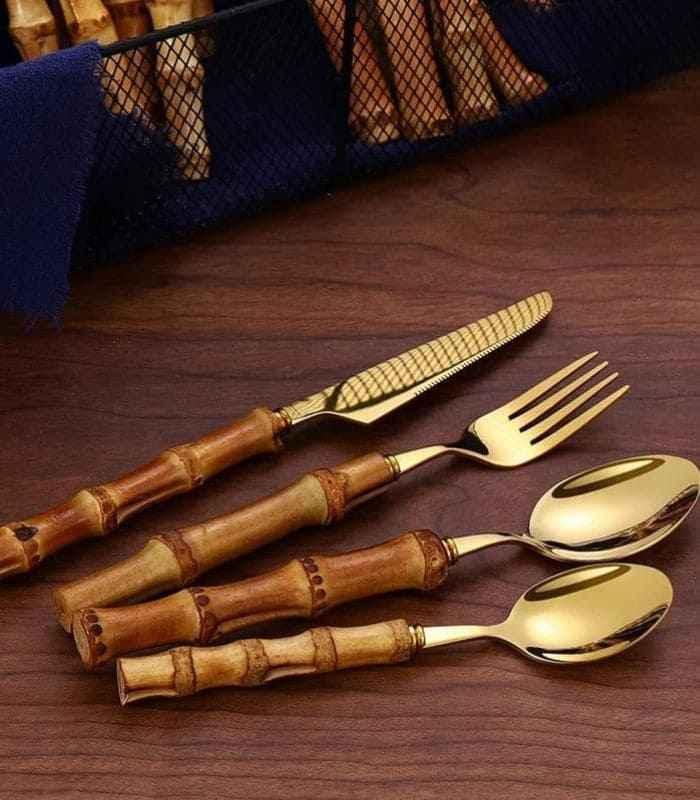 Rosen Rolfford Cutlery Set - 24 Pcs-Flatware Sets-Ridorn
