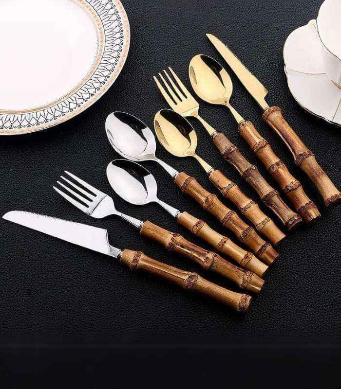 Rosen Rolfford Cutlery Set - 24 Pcs-Flatware Sets-Ridorn