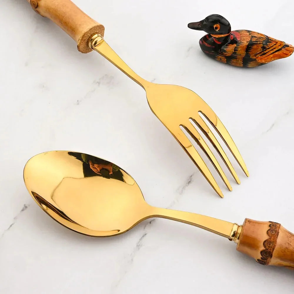 Rosen Rolfford Cutlery Set - 24 Pcs-Flatware Sets-Ridorn