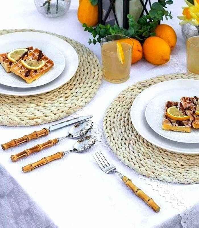 Rosen Rolfford Cutlery Set - 24 Pcs-Flatware Sets-Ridorn