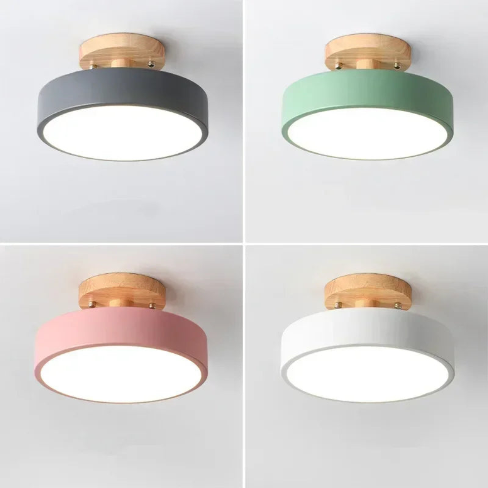 Sleek Round LED Ceiling Light for Modern Spaces | Ridorn