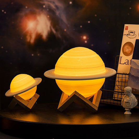 3D Saturn LED Table Lamp | Ridorn