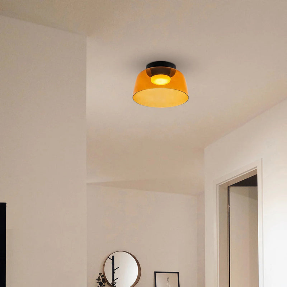 Modern Frosted Glass Ceiling Pendant Light Fixture | Ridorn