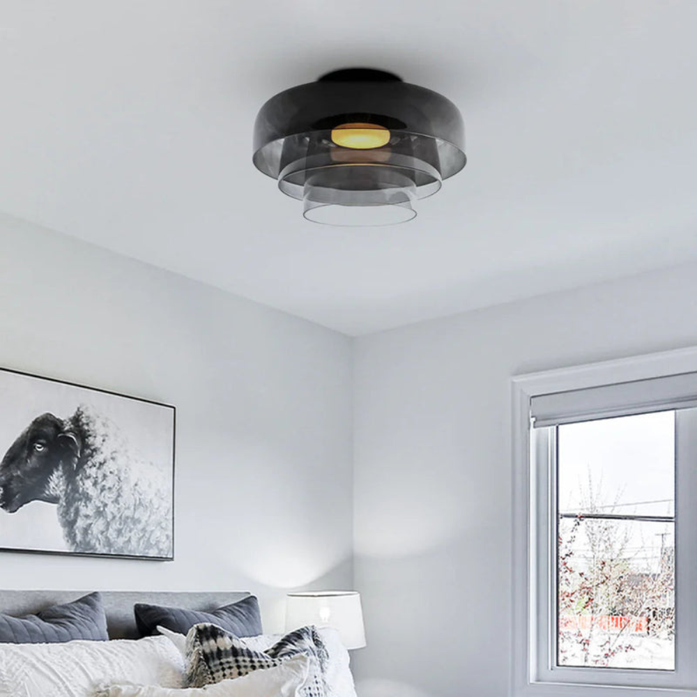 Modern Frosted Glass Ceiling Pendant Light Fixture | Ridorn