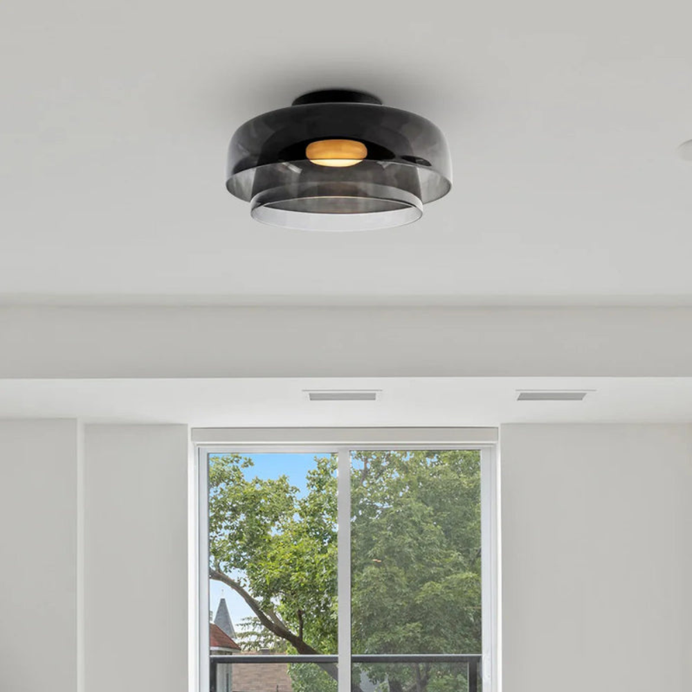 Modern Frosted Glass Ceiling Pendant Light Fixture | Ridorn