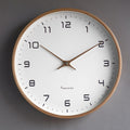 Scandinavian Wooden Wall Clock | Silent Minimalist Design | Ridorn-Clocks-Ridorn