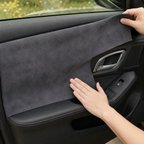 Self-Adhesive Suede Fabric, Microfiber Velour Upholstery Sheet for Car & Furniture