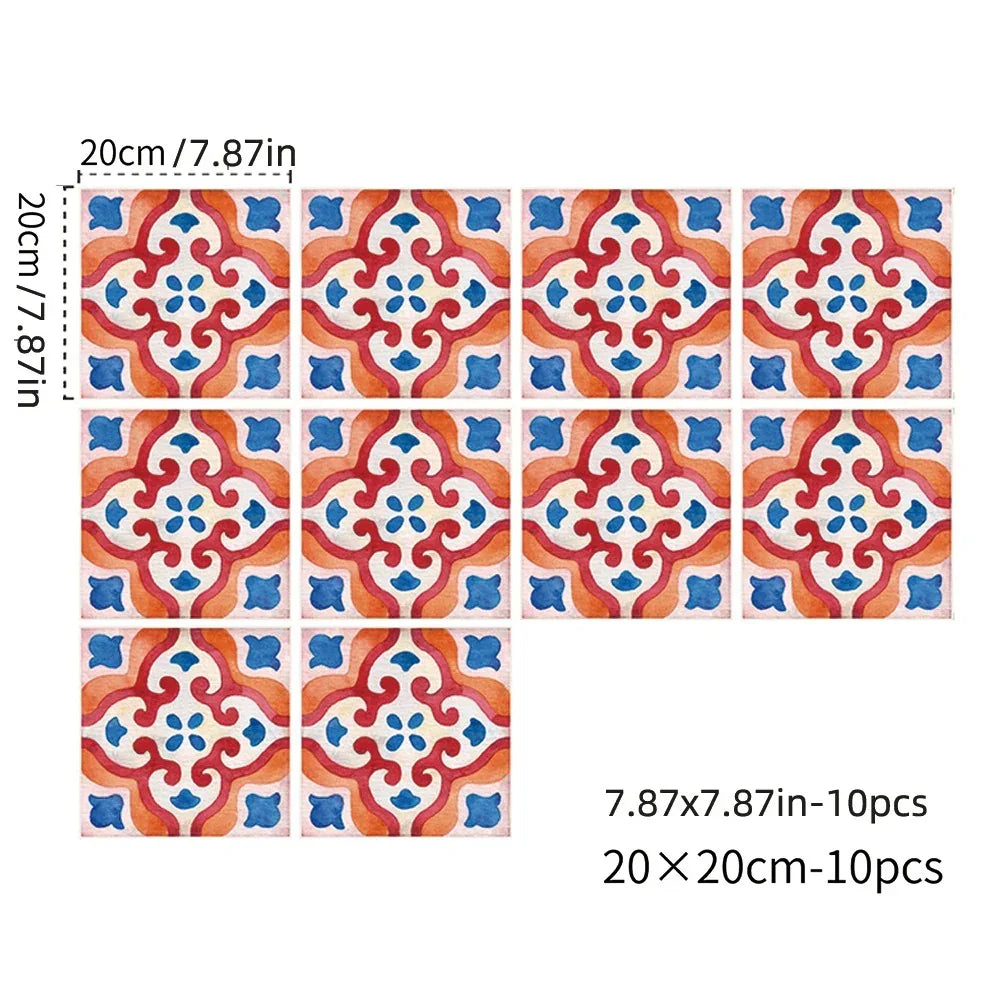 Selina Tile Stickers-Home Decoration-Ridorn