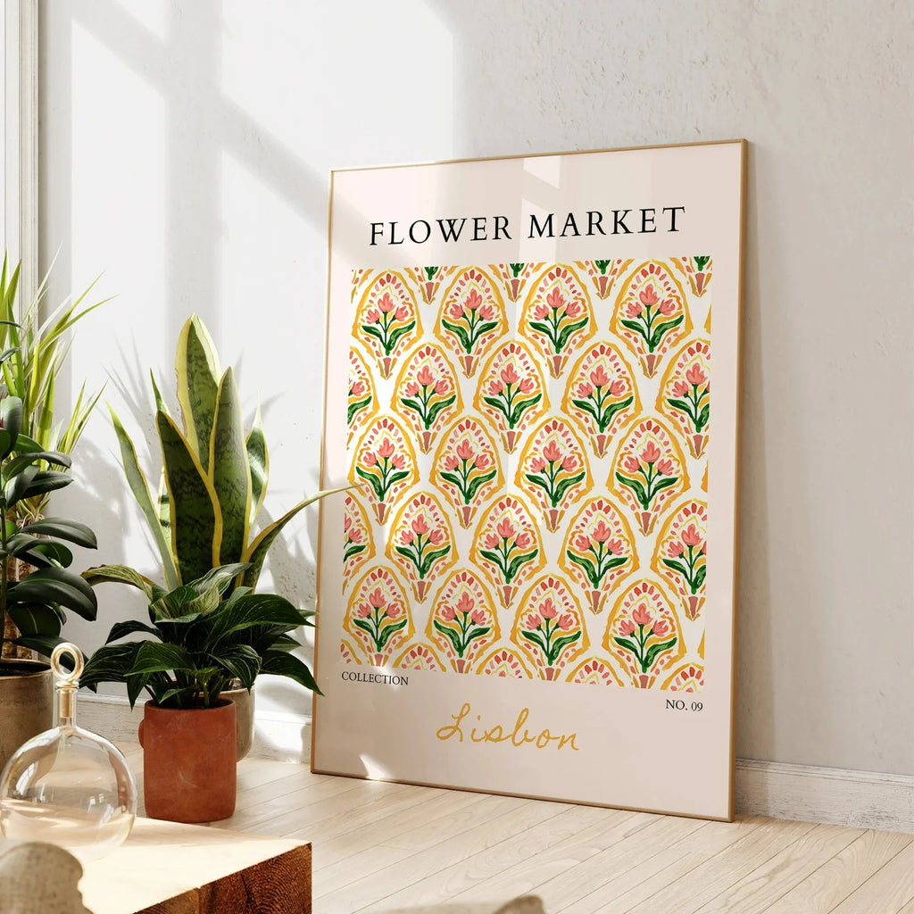 Selo Huxon Market Canvas Poster-Wall Art-Ridorn