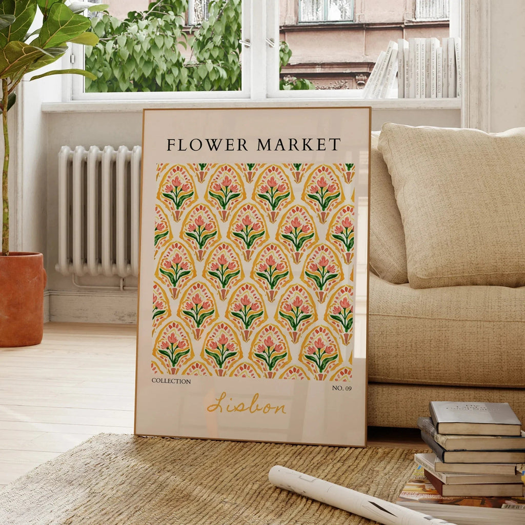 Selo Huxon Market Canvas Poster-Wall Art-Ridorn