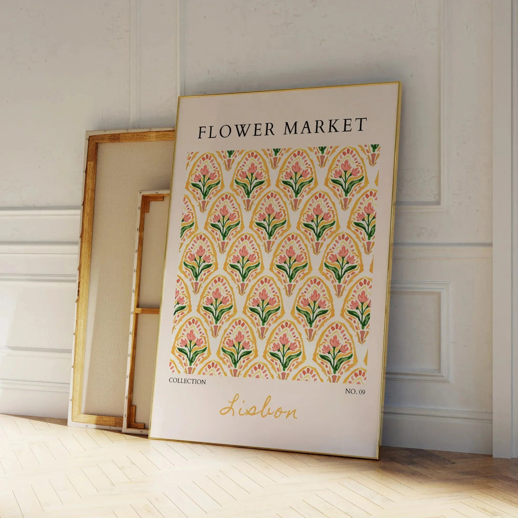 Selo Huxon Market Canvas Poster-Wall Art-Ridorn