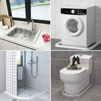 Silicone Shower Splash Guard, Flexible Water Barrier Strip for Bathroom, Kitchen & Floors-Ridorn