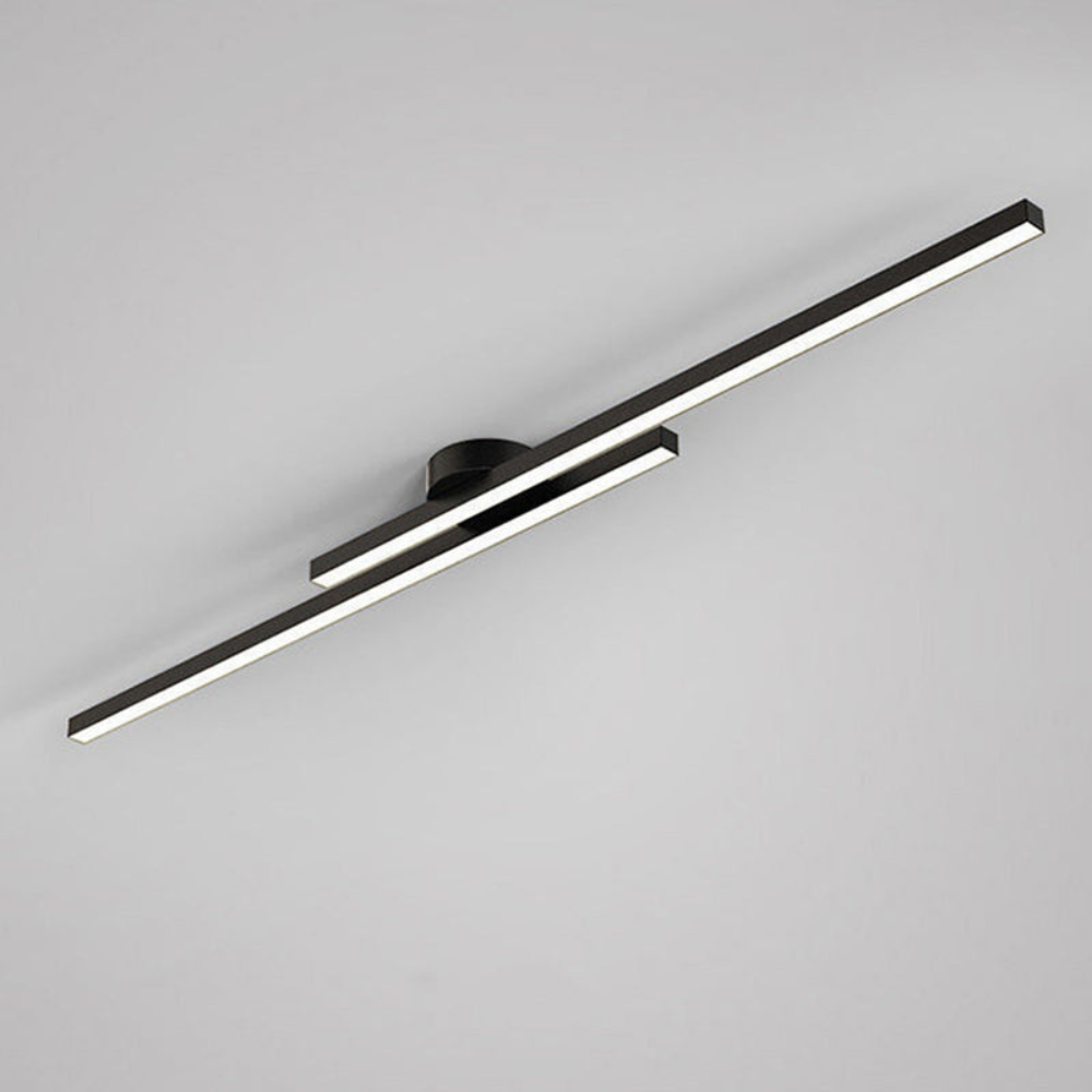 Sleek Long LED Ceiling Light | Modern Semi Flush Mount | Ridorn